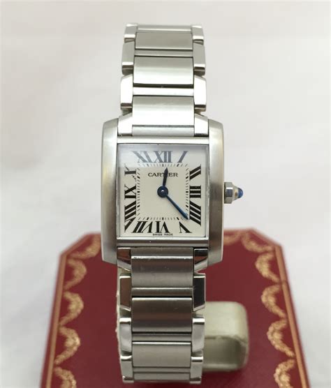 cartier tank francaise ladies ebay